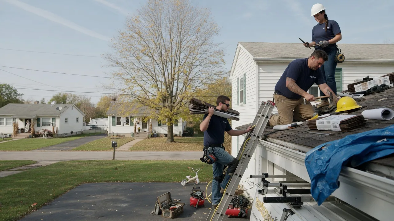Local Roofing Contractors in Waukau, WI near me